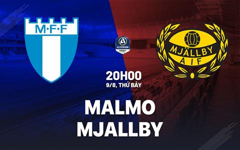 Nhận định bóng đá Malmo vs Mjallby 20h00 ngày 9/8 (VĐQG Thụy Điển 2025)