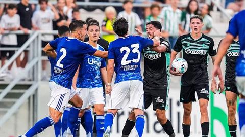 Ẩu đả dữ dội ở trận giao hữu giữa Real Betis và Como