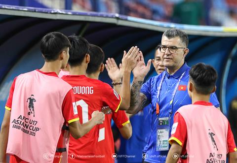 U17 Việt Nam cùng bảng với Malaysia ở giải châu Á