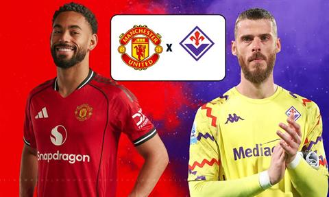 Trực tiếp MU 0-1 Fiorentina (H1): "Quỷ đỏ" thủng lưới