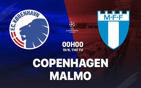 Nhận định bóng đá Copenhagen vs Malmo 0h00 ngày 13/8 (Champions League 2025/26)