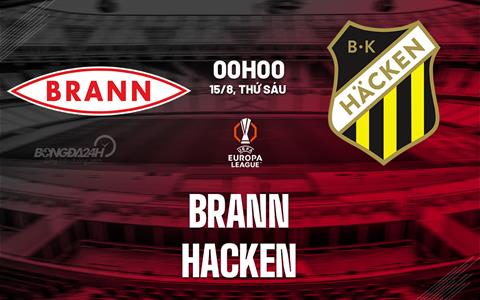 Nhận định bóng đá Brann vs Hacken 0h00 ngày 15/8 (Europa League 2025/26)