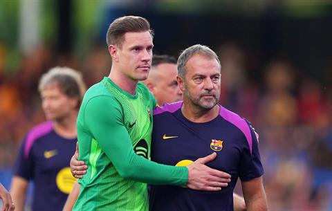 Hansi Flick “thu phục” Ter Stegen: Canh bạc liều lĩnh đổi lấy quyền lực tối thượng tại Barcelona
