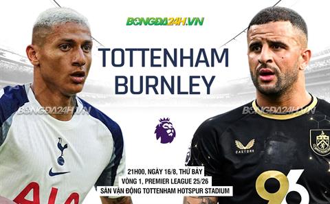 Richarlison lập siêu phẩm vô lê, Tottenham đại thắng trước Burnley ngày ra quân