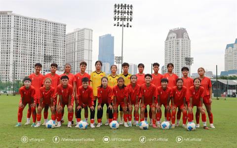 HLV Nhật Bản công bố danh sách U16 nữ Việt Nam dự giải Đông Nam Á 2025
