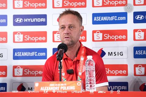 HLV Polking tự tin cùng CLB CAHN giành kết quả tốt trên đất Thái