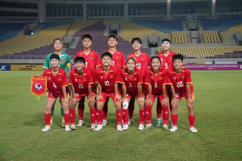 U16 nữ Việt Nam thắng thuyết phục Myanmar, lọt bán kết ĐNA với ngôi đầu bảng