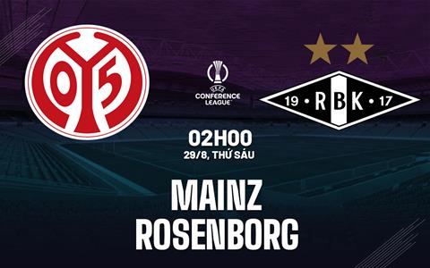 Nhận định Mainz vs Rosenborg (2h00 ngày 29/8): Ngược dòng được không?