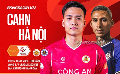 Alan lập hattrick, CAHN hạ gục Hà Nội FC ở derby thủ đô