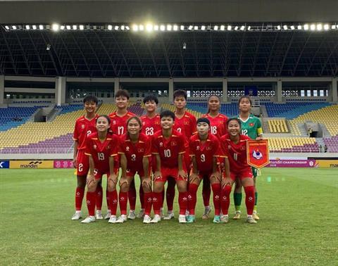 U16 nữ Việt Nam lỡ hẹn chung kết, chờ đối thủ tranh hạng ba giải ĐNA