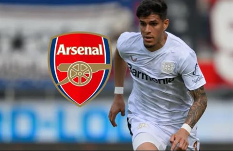 Arsenal đạt được thỏa thuận cá nhân với Piero Hincapie