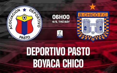 Nhận định Deportivo Pasto vs Boyaca Chico 6h00 ngày 6/9 (VĐQG Colombia 2025)