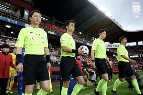 Trọng tài Hàn Quốc bắt chính trận U23 Việt Nam đấu U23 Singapore