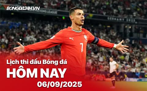 Lịch thi đấu, trực tiếp bóng đá hôm nay 6/9/2025: Armenia vs Bồ Đào Nha