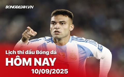 Lịch thi đấu, trực tiếp bóng đá hôm nay 10/9/2025: Ecuador vs Argentina