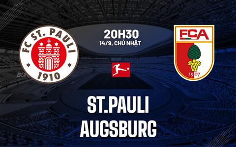 Nhận định bóng đá St.Pauli vs Augsburg 20h30 ngày 14/9 (Bundesliga 2025/26)