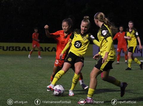 U17 nữ Việt Nam gây sốc khi thắng đậm đội U17 nữ Dortmund