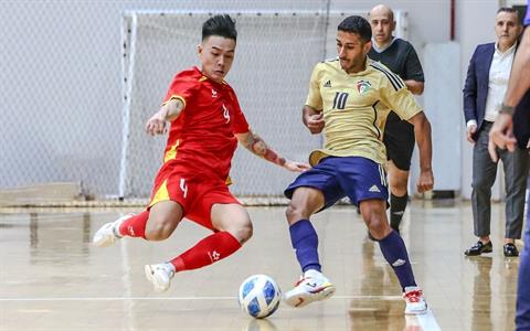 Futsal Việt Nam thắng Kuwait ở trận giao hữu đầu tiên