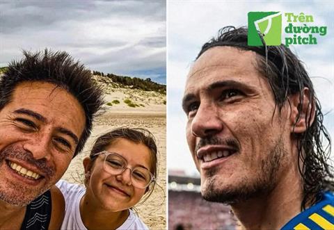 Tấm lòng nhân hậu của Edinson Cavani