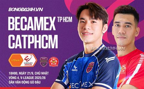Nhận định Becamex TPHCM vs CATPHCM (18h00 ngày 21/9): Xem mèo nào cắn mỉu nào