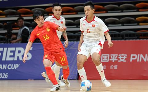 ĐT Futsal Việt Nam thắng Trung Quốc tỷ số đậm