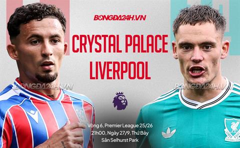 Lại thua Palace, ĐKVĐ Liverpool nếm trái đắng đầu tiên tại Premier League 2025/26