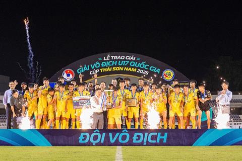 Hà Nội bảo vệ thành công ngôi vô địch U17 Quốc gia