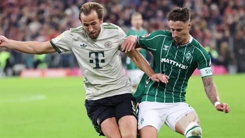 HLV Werder Bremen tố trọng tài thiên vị Bayern Munich sau thất bại 0-4