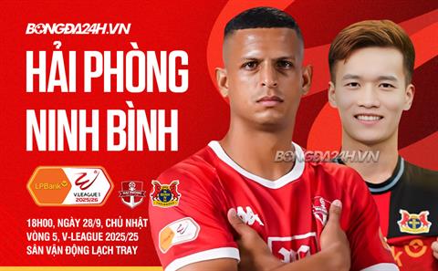Highlights Hải Phòng vs Ninh Bình: Dứt mạch toàn thắng (Vòng 5 LPBank V.League 1-2025/26)