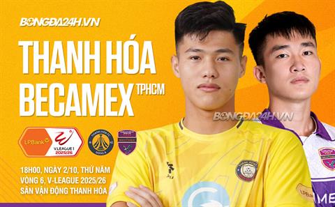 Highlights Thanh Hoá vs Becamex TPHCM: Bất phân thắng bại (Vòng 6 LPBank V.League 1-2025/26)