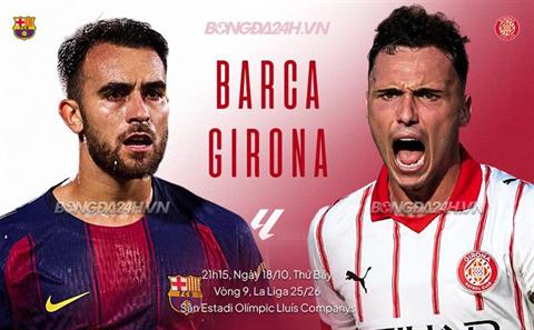 Nhận định Barca vs Girona (21h15 ngày 18/10): Hủy diệt đội khách