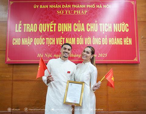 Đỗ Hoàng Hên: “Tôi khao khát được cống hiến cho bóng đá Việt Nam”