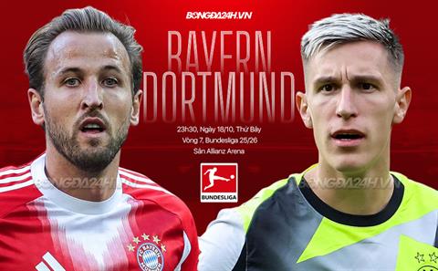 Nhận định Bayern Munich vs Dortmund (23h30 ngày 18//10): Liệu có bất ngờ?