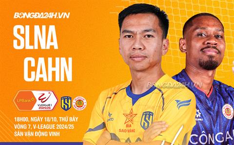 Nhận định SLNA vs CAHN (18h00 ngày 18/10): Đội khách trên cơ