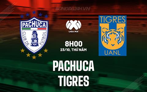 Nhận định - dự đoán Pachuca vs Tigres 8h00 ngày 23/10 (VĐQG Mexico 2025/26)