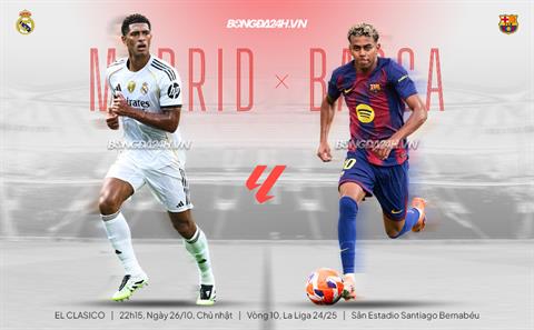 Real Madrid vs Barca link xem trực tiếp Siêu kinh điển hôm nay