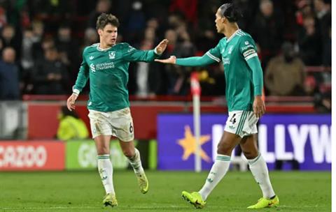 3 cầu thủ Liverpool bị chỉ trích sau trận thua Brentford