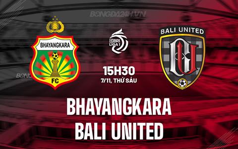 Nhận định Bhayangkara vs Bali United 15h30 ngày 7/11 (VĐQG Indonesia 2025/26)