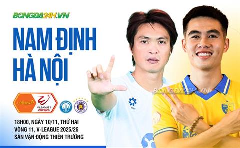 Nhận định Nam Định vs Hà Nội (18h00 ngày 10/11): Thắng để hi vọng