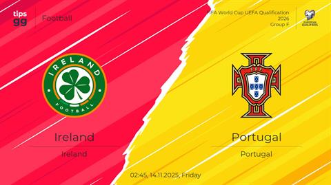 Nhận định Ireland vs Bồ Đào Nha (2h45 ngày 14/11): Vé đi World Cup cho Seleccao