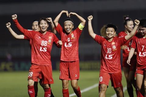 Nữ TP.HCM sắp biết được đối thủ tại tứ kết AFC Champions League Nữ