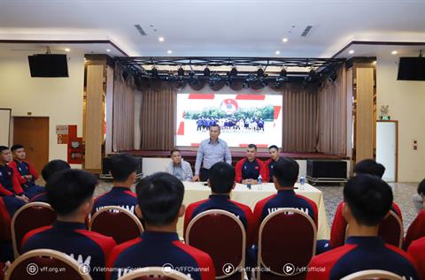 U17 Việt Nam nhận liều doping tinh thần trước thềm giải châu Á