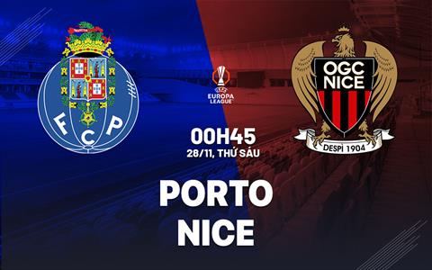 Nhận định Porto vs Nice (0h45 ngày 28/11): 3 điểm cho chủ nhà