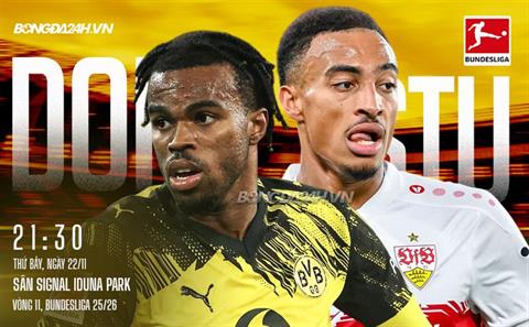 Nhận định Dortmund vs Stuttgart (21h30 ngày 22/11): Hai hàng thủ vững chãi