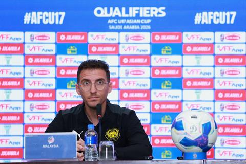 Thua 4 bàn không gỡ, HLV Malaysia thừa nhận U17 Việt Nam quá mạnh