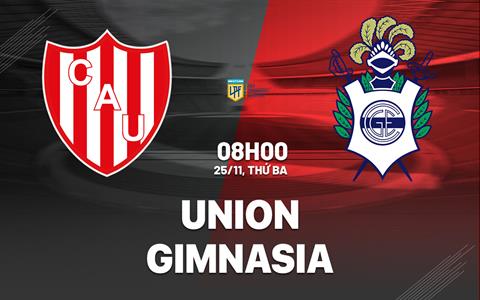Nhận định bóng đá Union vs Gimnasia 8h00 ngày 25/11 (VĐQG Argentina 2025)