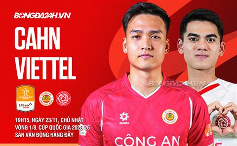 Trực tiếp bóng đá CAHN vs Thể Công Viettel 19h15 ngày 23/11 (Cúp quốc gia Chứng khoán LPBank 2025/26)