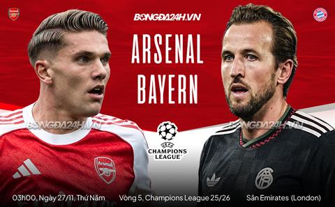 Hạ đẹp Bayern, Arsenal giữ vững mạch toàn thắng ở Champions League