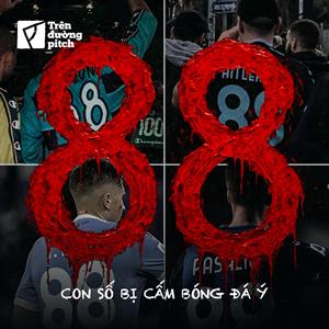 88: Con số bị cấm ở bóng đá Italia
