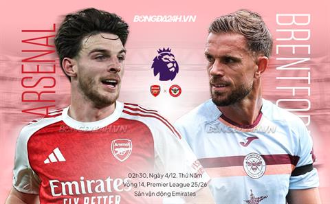 Nhận định Arsenal vs Brentford (02h30 ngày 4/12): Cẩn thận "Bầy ong"
